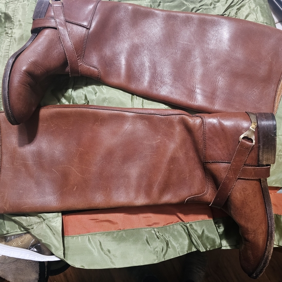 Ralph lauren riding spur 1990 women's vintage Boots - Picture 3 of 6